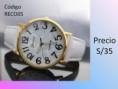 RELOJ NÚMEROS GRANDES COLOR BLANCO